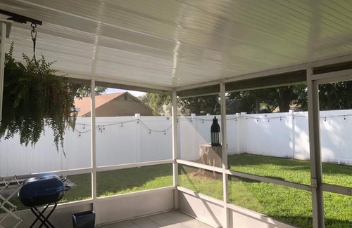 Florida Central Atlantic Coast House | Great Location One Bedroom ,One bathroom ,Living area , dinning, and patio .n