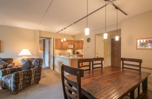 Copper Mountain Village Condo | Great mountain views steps from the lifts, 2 master bedrooms