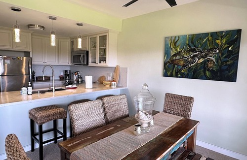 Poipu Condo | Great OCEAN VIEW. Walk to beach and GRAND HYATT.NEWLY RENOVATED IN 2024