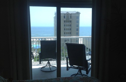 Gulf Shores Condo | Great Ocean View with NEW Balcony Furniture