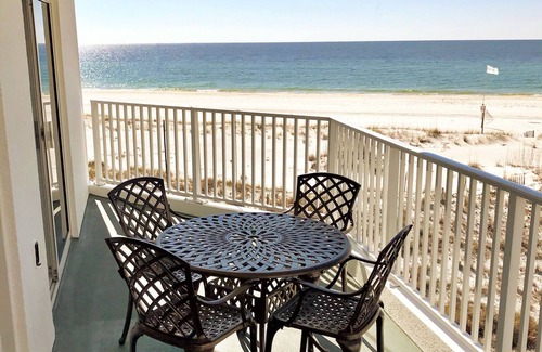 Orange Beach Condo | Great Rates for Fall - Book Now! 5★ 3BR/2BA Beachfront Condo Direct Ocean View!