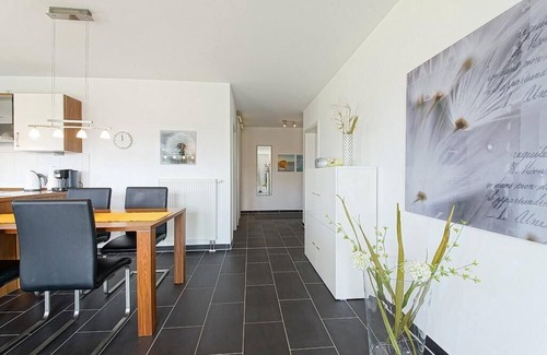 Schillig Apartment | Great vacation apartment on the North Sea with south-facing balcony and sauna - 200 m to the beach