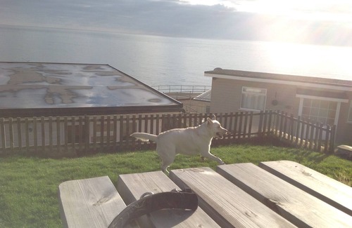 Ventnor Ski Chalet | GREAT VALUE VILLA WITH SUPERB SEA VIEW, DOG FRIENDLY, BEACH 10 MINS WALK