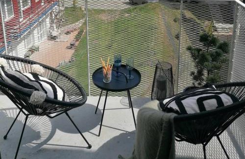 Juodkrante Apartment | GREEN HILL apartment with a view to Lagoon