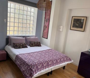 Bois-Colombes Apartment | GREEN&PURPLE STUDIO 24-24 Access