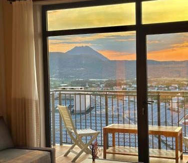 Gokceada Apartment | Green Roof Terrace with Sea and Nature view