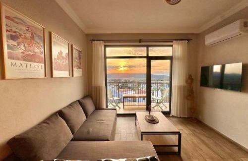 Gokceada Apartment | Green Roof Terrace with Sea and Nature view