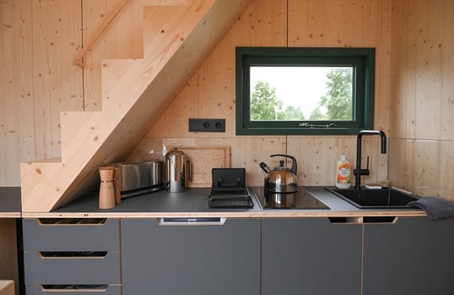 Schillig House | Green Tiny House Connect 4 with Sleep Space - your retreat by the North Sea
