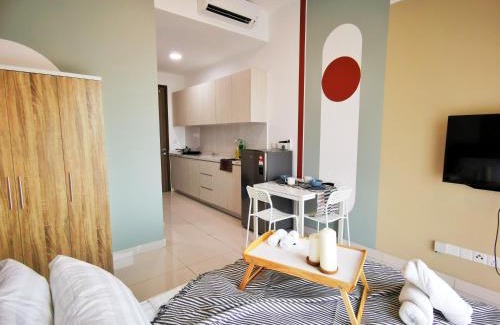 Bandar Sunway Apartment | Greenfield Residence Bandar Sunway Studio 3pax