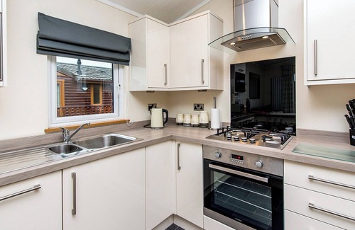 Carnforth Cabin | Gressingham 39 is extremely spacious, accommodating up to four guests in total comfort.