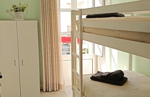 Se Apartment | Grey and Green, modern 2-bedroom apartment, AC, top location at faro's historic centre