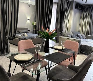 Kaztsik Apartment | Grey Harmony room