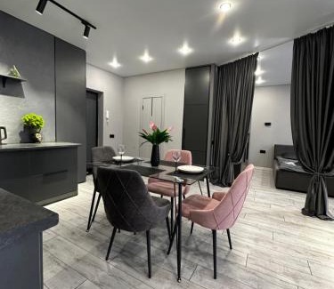 Kaztsik Apartment | Grey Harmony room