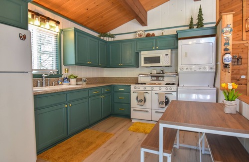 Green Valley Lake Cabin | Grizzly Cabin - Sledding, fire pit, BBQ, dog friendly!