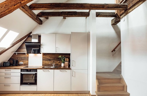 Coburg Apartment | Großes Design Apartmentinnenstadtgruppe&familie