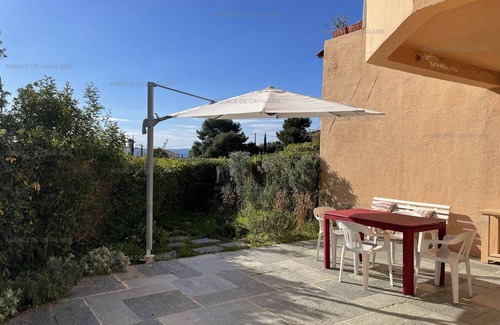 Le Rayol Apartment | Ground floor T2 with terrace in Rayol-Canadel