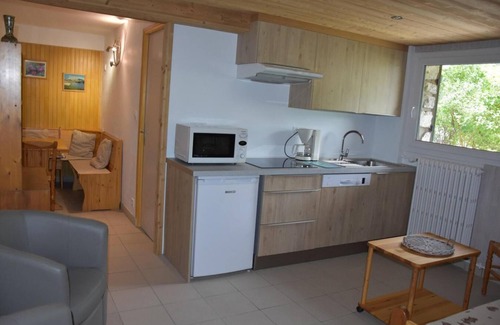 Pralognan-la-Vanoise Apartment | Ground floor, terrace, tv, 35m², Pralognan-la-Vanoise