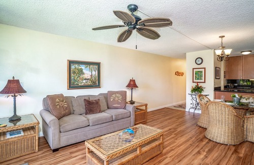 Kihei Condo | Ground Floor 1Bd/1Ba Across From Kamaole III Beach - Kamaole Sands 7-102