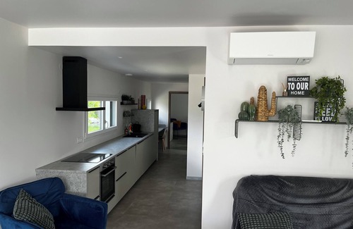 Wolfgantzen Apartment | Ground floor apartment 73m2, 2 bedrooms/living room, 6 pers, near Colmar, europapark