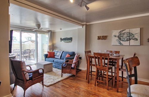 Fernandina Beach Condo | Ground floor condo on S. Fletcher; just steps to the beach.