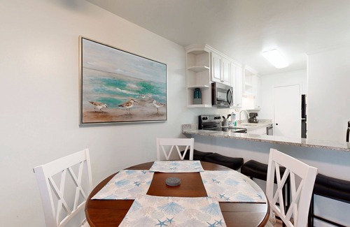 Miramar Beach Condo | Ground-floor condo with patio, pool, central AC & beach across the street