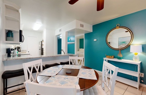 Miramar Beach Condo | Ground-floor condo with patio, pool, central AC & beach across the street