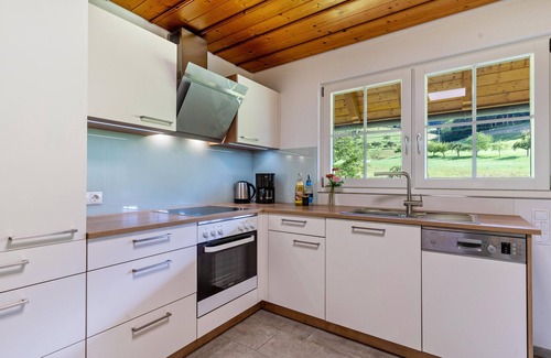 Nordrach Apartment | Ground floor holiday flat, 85sqm, 2 bedrooms, max. 4 persons with view of the farm garden