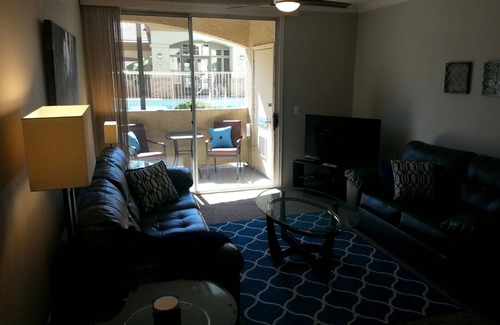 Tempe Condo | Ground floor, Pool, Spa & Fitness Room - 1Bd/1Ba condo. Covered parking spot