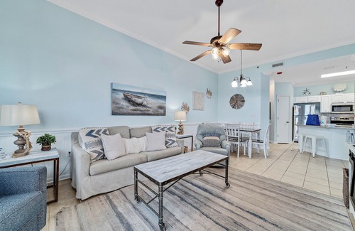 Orange Beach Condo | GROUND FLOOR WITH PATIO, DIRECTLY ON THE BEACH, TONS OF FAMILY AMENTIES!