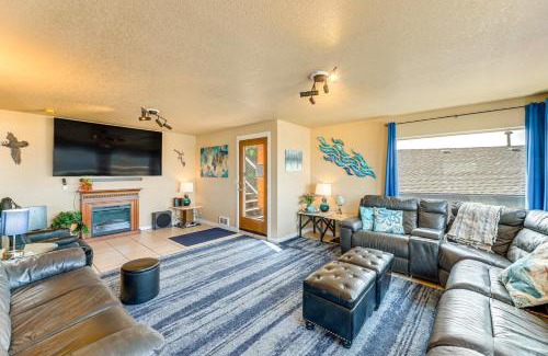 Rockaway Beach House | Group Friendly! Rockaway Beach Oasis with Game Room
