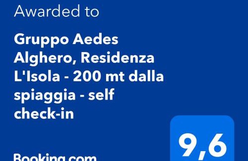 La Pietraia Apartment | Gruppo Aedes Alghero, Residenza L'Isola - 200 mt dalla spiaggia