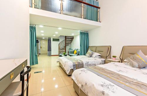 East Huanshi Road Apartment | Guangzhou Manhattan International Apartment Zhengjia Branch-FREE SHUTTLE BUS FOR CANTON FAIR