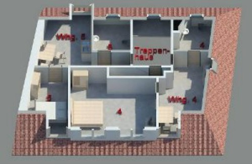 Dambach Apartment | Guesthouse Natalia - Apartment 5 on the top floor