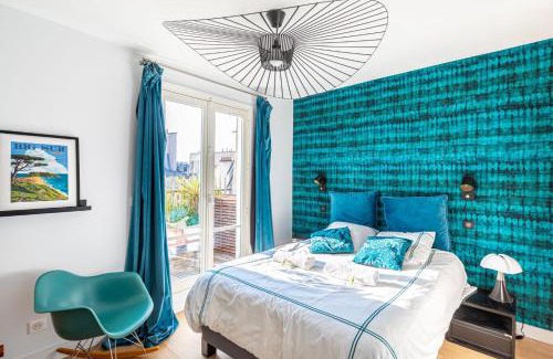 Vivienne Apartment | GuestReady - Ocean blue with Sacré-Cœur views