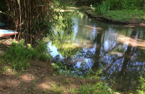 Bramley House | Guildford Home- River, Woodland Garden & Waterfall View, Guildford, Surrey, UK