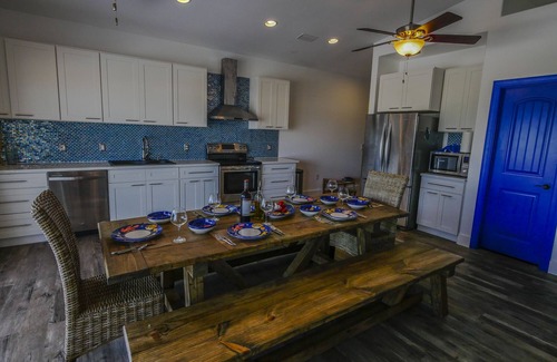 Navarre Beach House | Gulf and Sound Views! HUGE backyard, 33' POOL,Hot Tub, Outdoor Bar and TVs