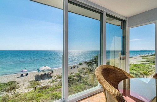 Siesta Key Condo | Gulf front, 3rd floor, 2 bdr - A306, gorgeous view!