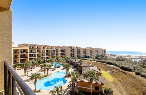 Santa Rosa Beach Condo | Gulf-front condo with commanding views, pools, hot tubs & beach access