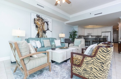 Orange Beach Condo | Gulf Front Condo | Lazy River on Property!