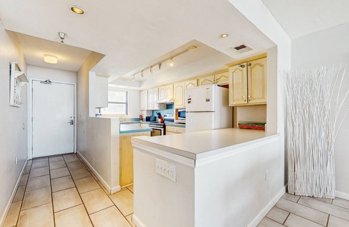 Navarre Beach Condo | Gulf-front condo with balcony, gorgeous view, pool, & W/D - snowbirds welcome