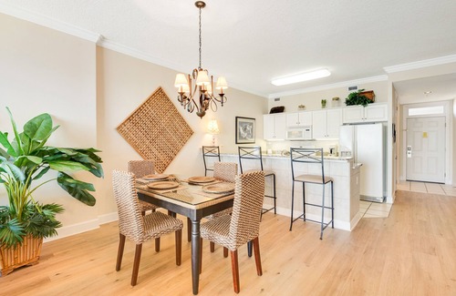 Orange Beach East Condo | Gulf-front condo with balcony, central AC, pools, hot tubs & beach access