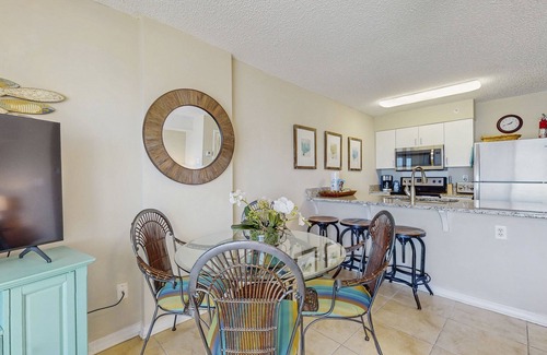 Gulf Shores Condo | Gulf front condo with community outdoor and indoor pools, hot tub, and sauna