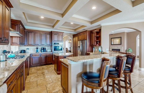 Sunset Beach House | Gulf-front estate with heated pool & balcony views - direct beach access