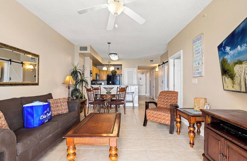 Panama City Beach Condo | GULF FRONT Master in Sunrise Beach with AMAZING VIEWS! Sleeps 7!