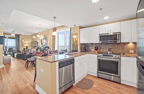 Panama City Beach Condo | GULF FRONT! PET FRIENDLY! BEACH CHAIRS! Paradise on the Beach! Large Balcony!