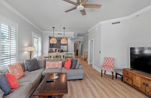 Santa Rosa Beach Condo | Gulf Front +Pool ~Hot Tub + Fitness Center ~Blue Mtn Beach ~Adagio F205