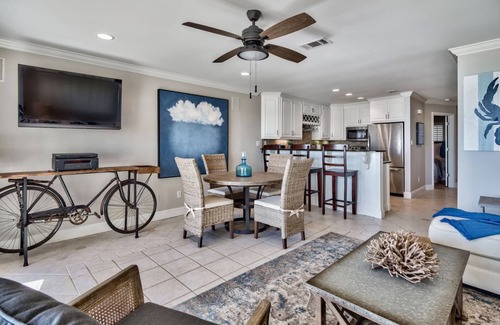 Santa Rosa Beach Condo | GULF FRONT - Professionally Decorated Condo, 2 Bikes - Blue Mountain Villas 11