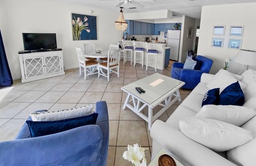 Santa Rosa Beach Condo | Gulf Front Views- Beach Chairs* - Ground Floor Unit - Blue Mountain Townhomes 4B