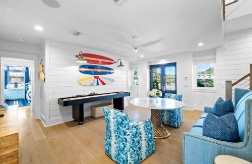 Seaside House | Gulf Front Views - "All Decked Out" Luxurious WaterColor Home - Steps to the Beach Club home