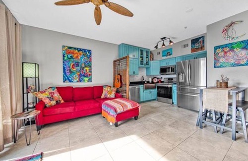 Gulf Place Condo | Gulf Place Ground Floor Unit with Heated Pool & Private Beach Access